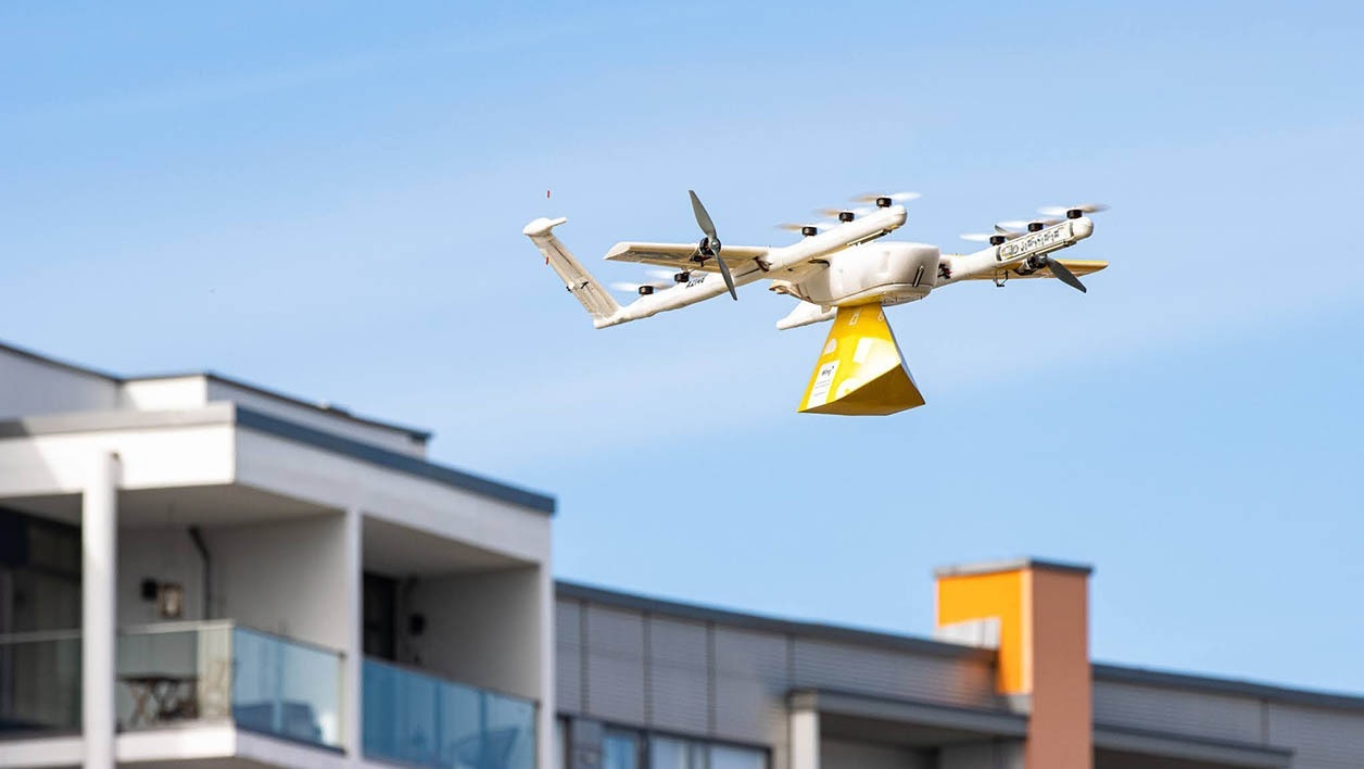 Google arrête ses essais de livraisons par drone... à cause d'attaques de corbeaux