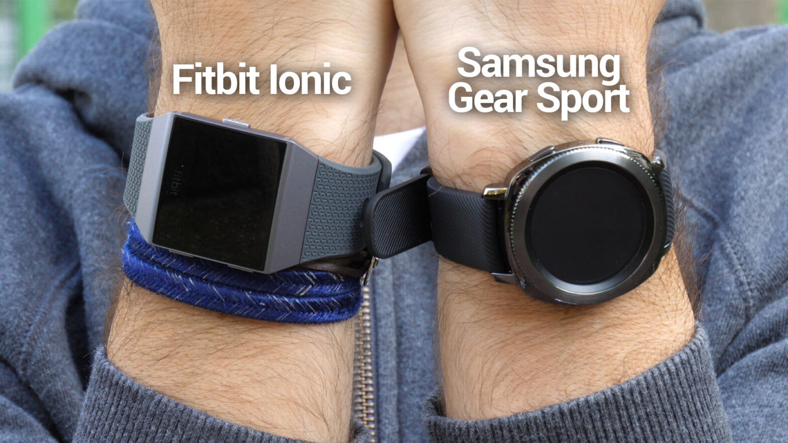 Samsung Gear Sport ou Fitbit Ionic : laquelle choisir pour faire du sport