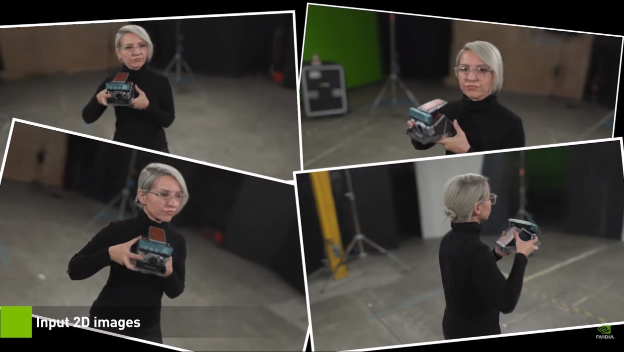 Nvidia a développé une IA qui crée, en quelques secondes, une scène 3D à partir de photos...