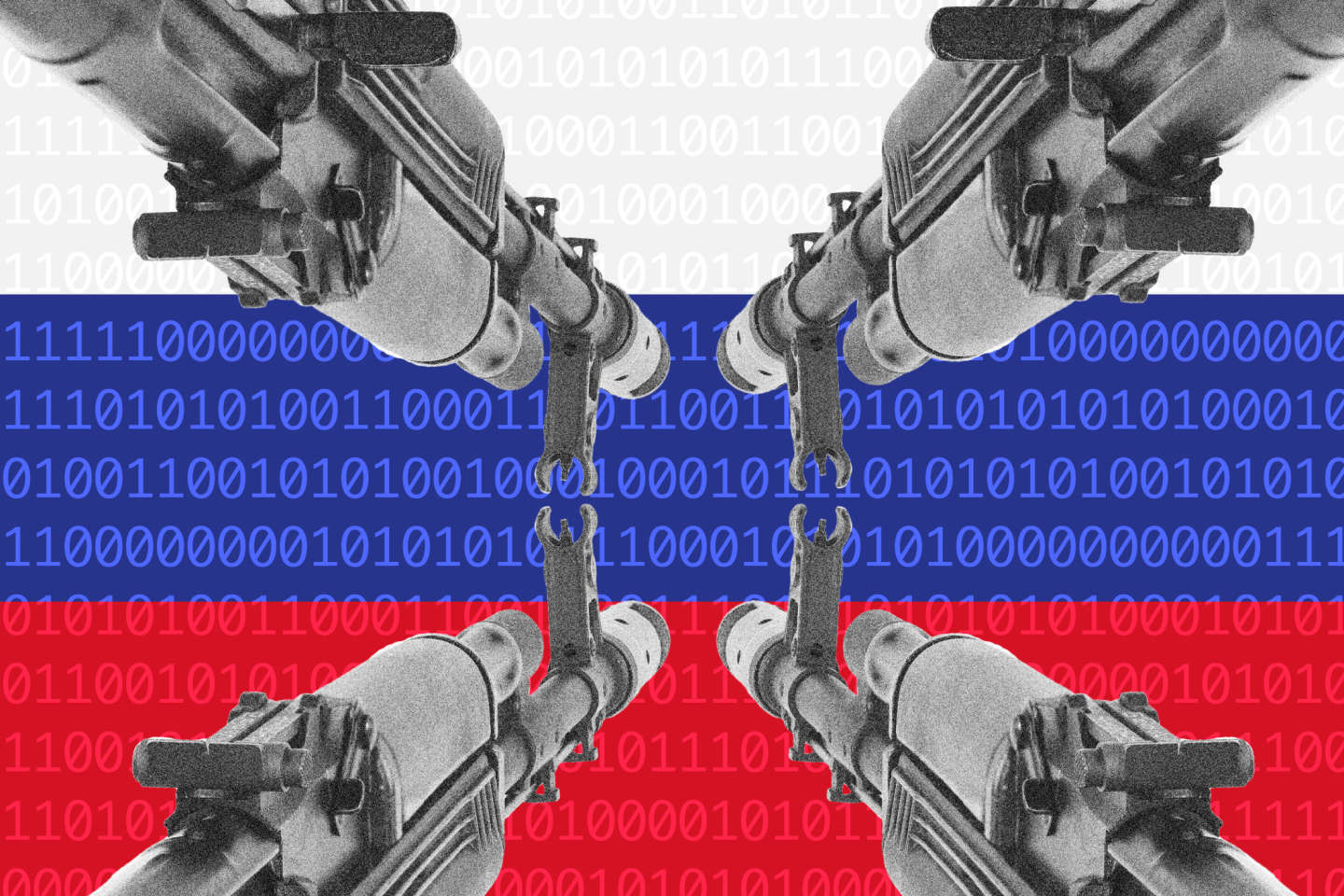 la Russie sous le feu des cyberattaques