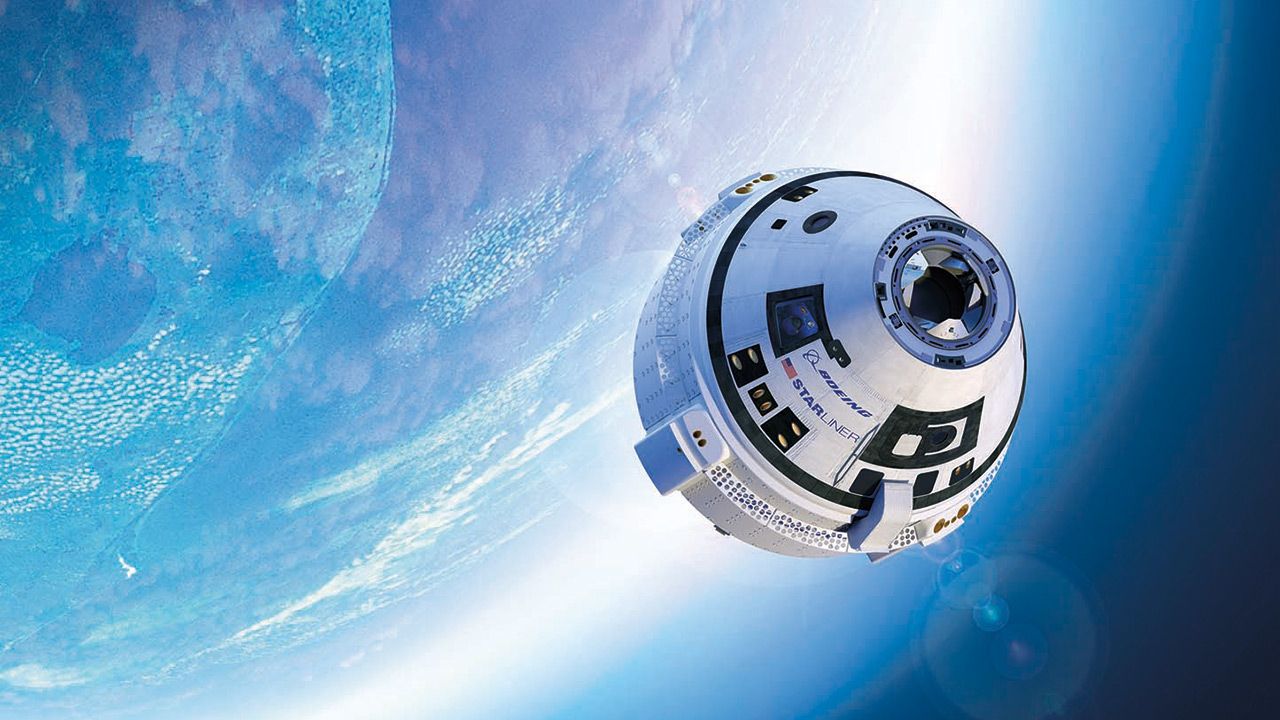 la capsule de Boeing s'arrime pour la première fois à l'ISS