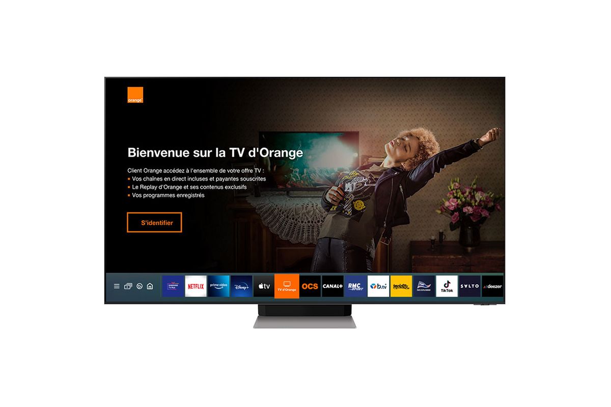 La TV d'Orange sur Smart TV de Samsung