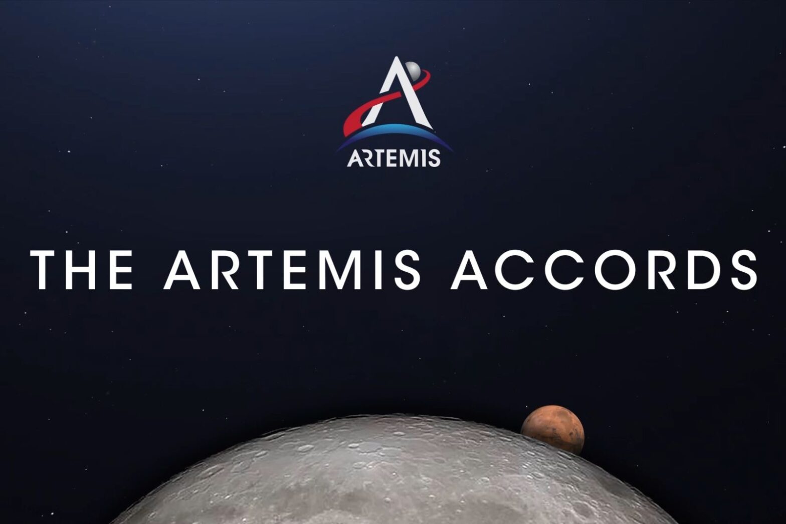 la France signe les accords Artemis