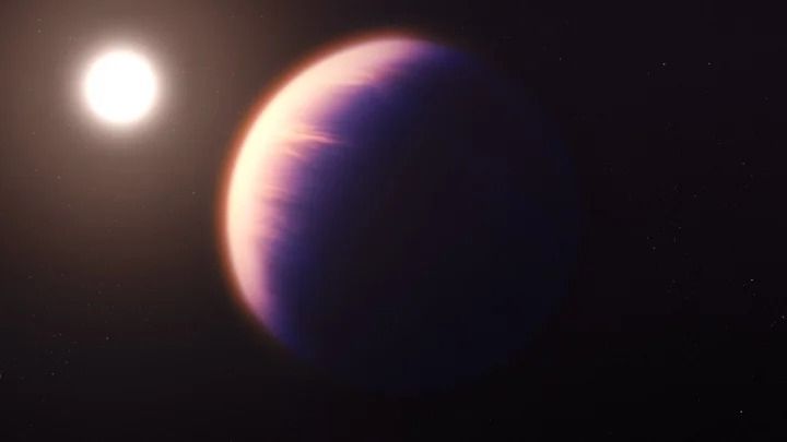 James Webb repère du CO2 dans l'atmosphère d'une exoplanète