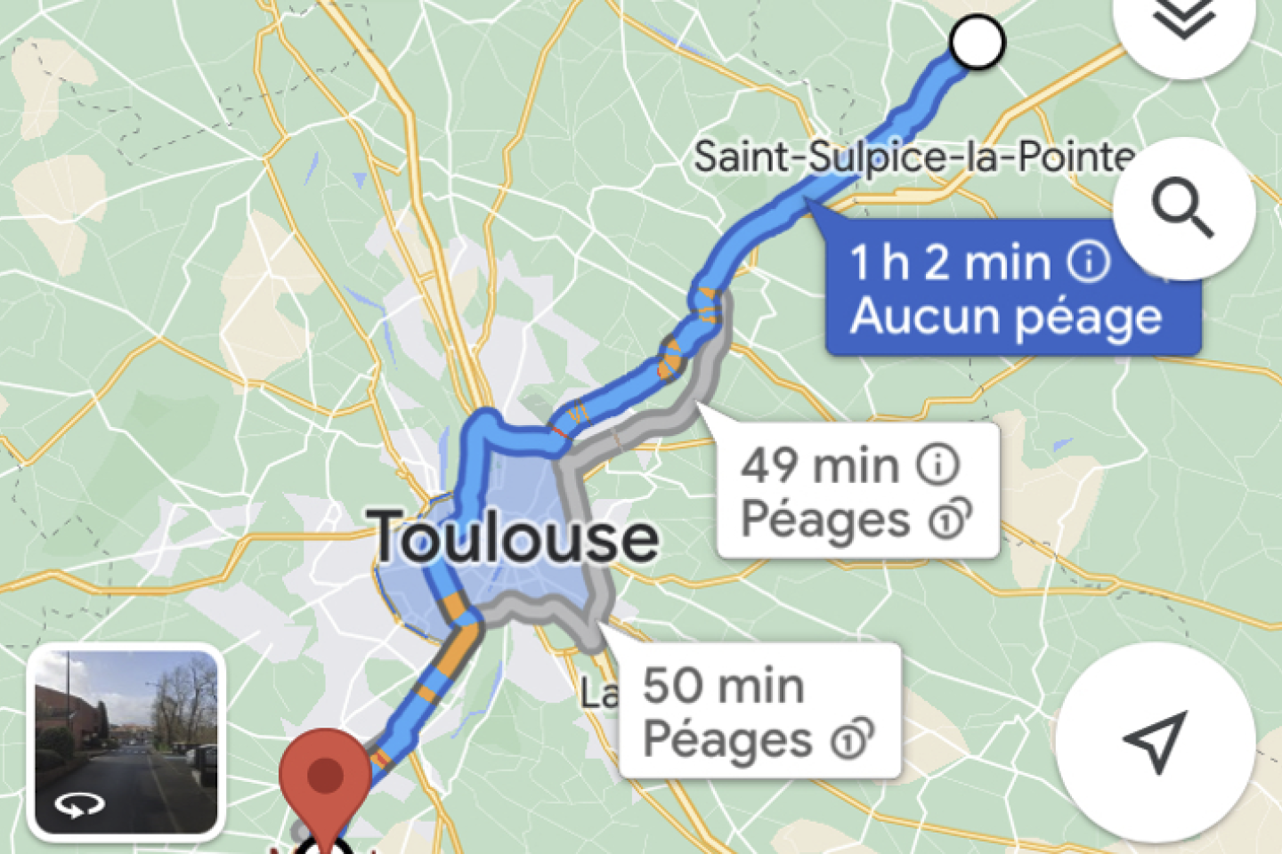 Google Maps propose désormais des itinéraires moins polluants