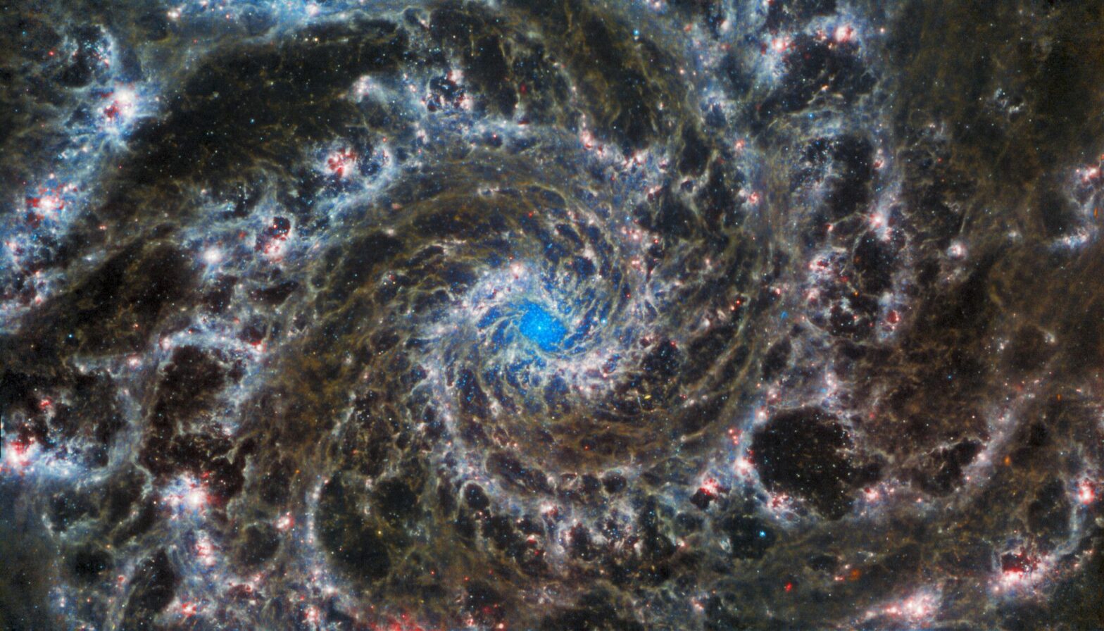 Le télescope James Webb nous présente la galaxie du fantôme sous son meilleur jour