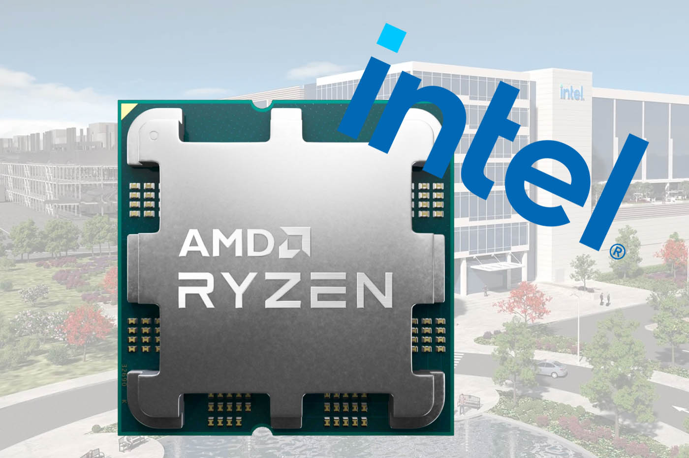 Processeur AMD made by Intel c'est possible Gelsinger