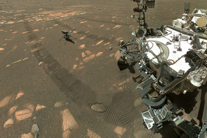 Perseverance dépose un premier échantillon sur le sol martien