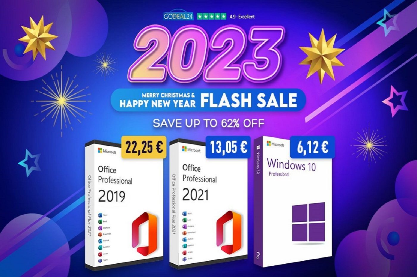 Avec Godeal24, mettez la main sur Office 2021 et Windows 10 à partir de 6€