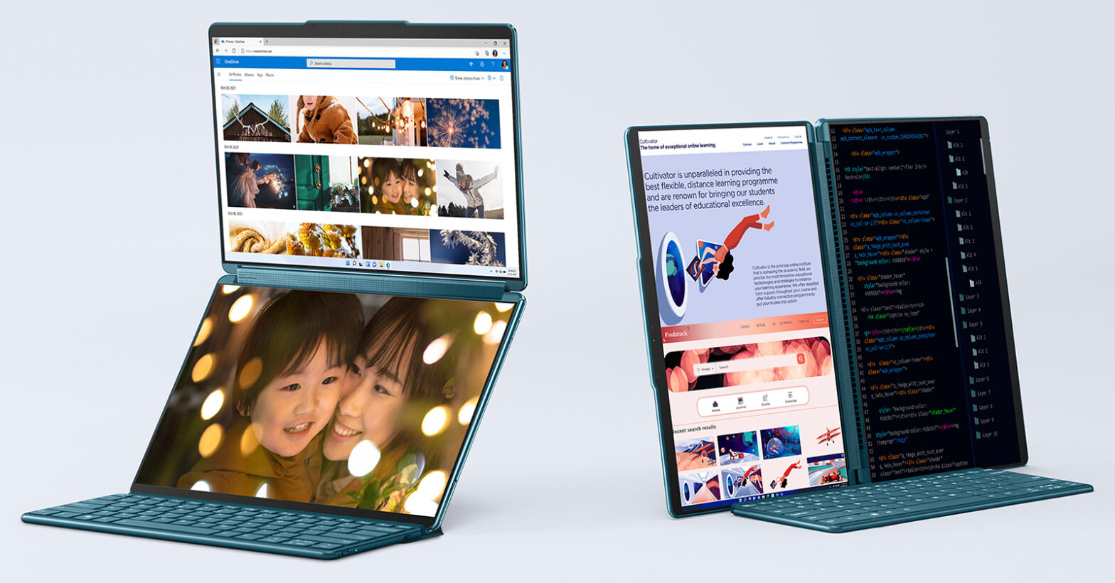 CES : Lenovo Yoga Book 9i, le premier PC portable à double écran OLED du monde