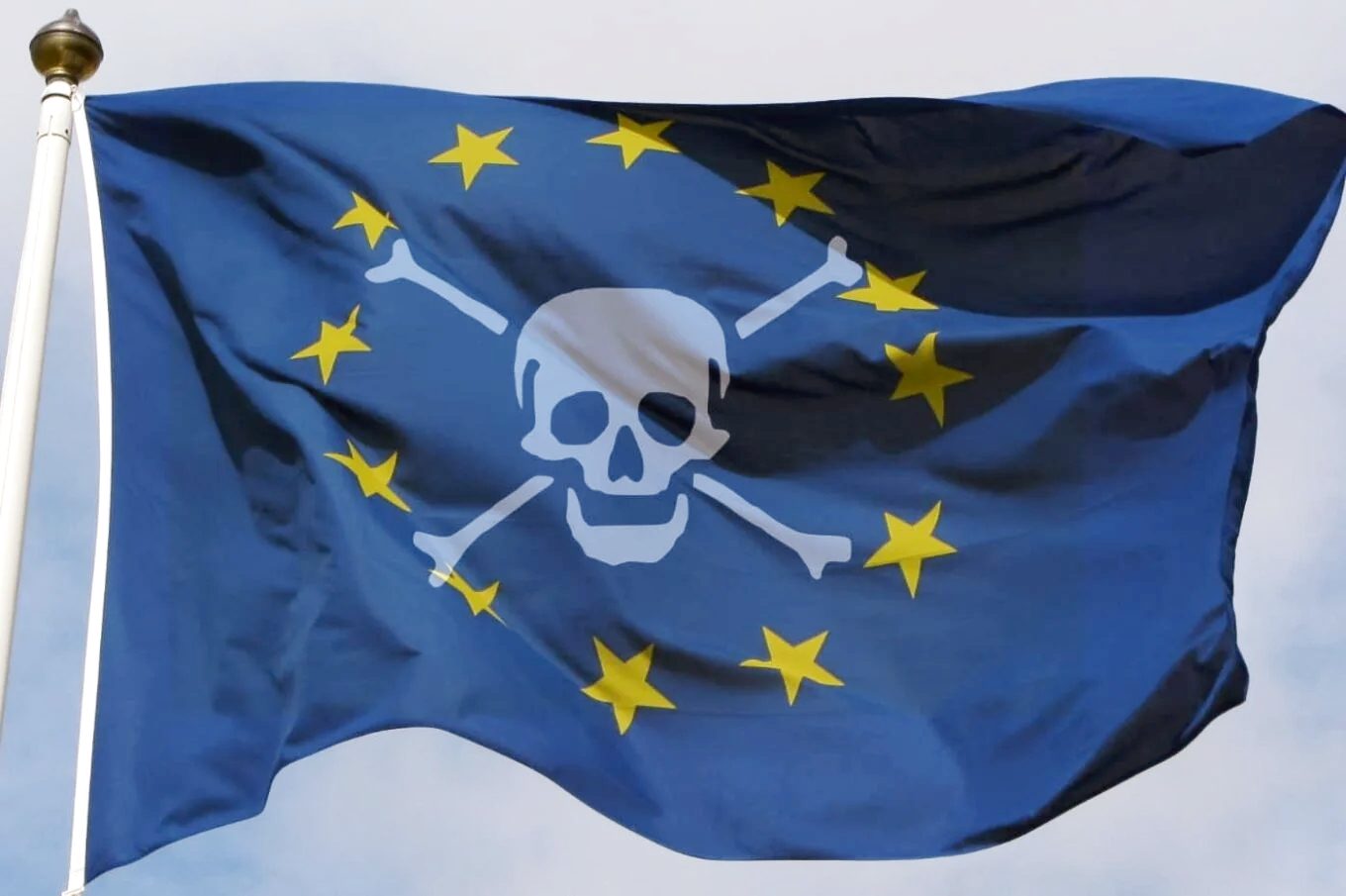 Drapeau europeen Pirate