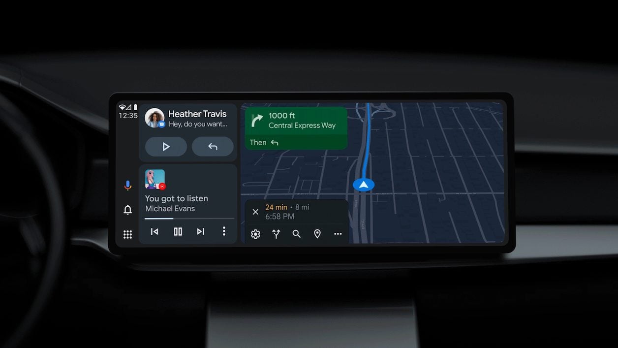 Google déploie la nouvelle interface d’Android Auto
