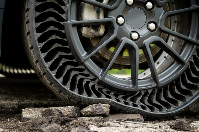 le pneu sans air increvable testé en conditions réelles