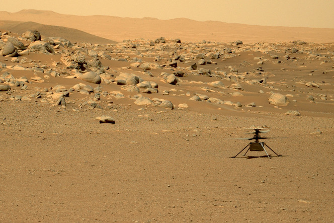 50 vols historiques sur Mars de l'increvable hélicoptère de la Nasa