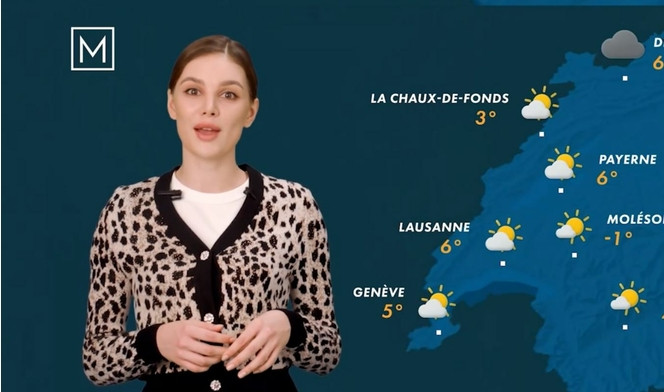 En Suisse, la présentatrice météo est un avatar dopé à l'intelligence artificielle