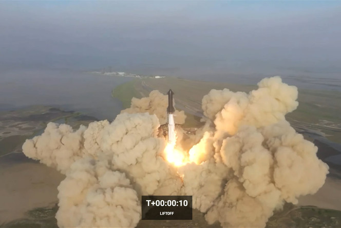 Starship décolle, mais tout ne se déroule pas comme rêvé par SpaceX