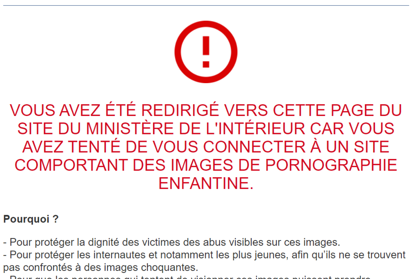 Les adresses Telegram bloquées en France par erreur