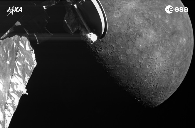 La sonde BepiColombo frôle Mercure et fait une belle découverte