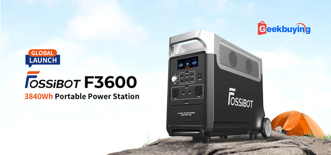 La station d'énergie FOSSiBOT F3600 annoncée en lancement mondial !