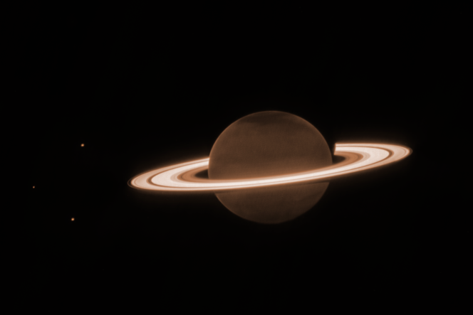 James Webb offre une vue inédite de Saturne