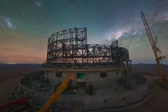 Le Télescope géant européen est à moitié construit