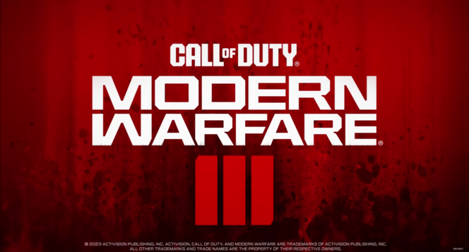 Activision confirme Call of Duty Modern Warfare 3