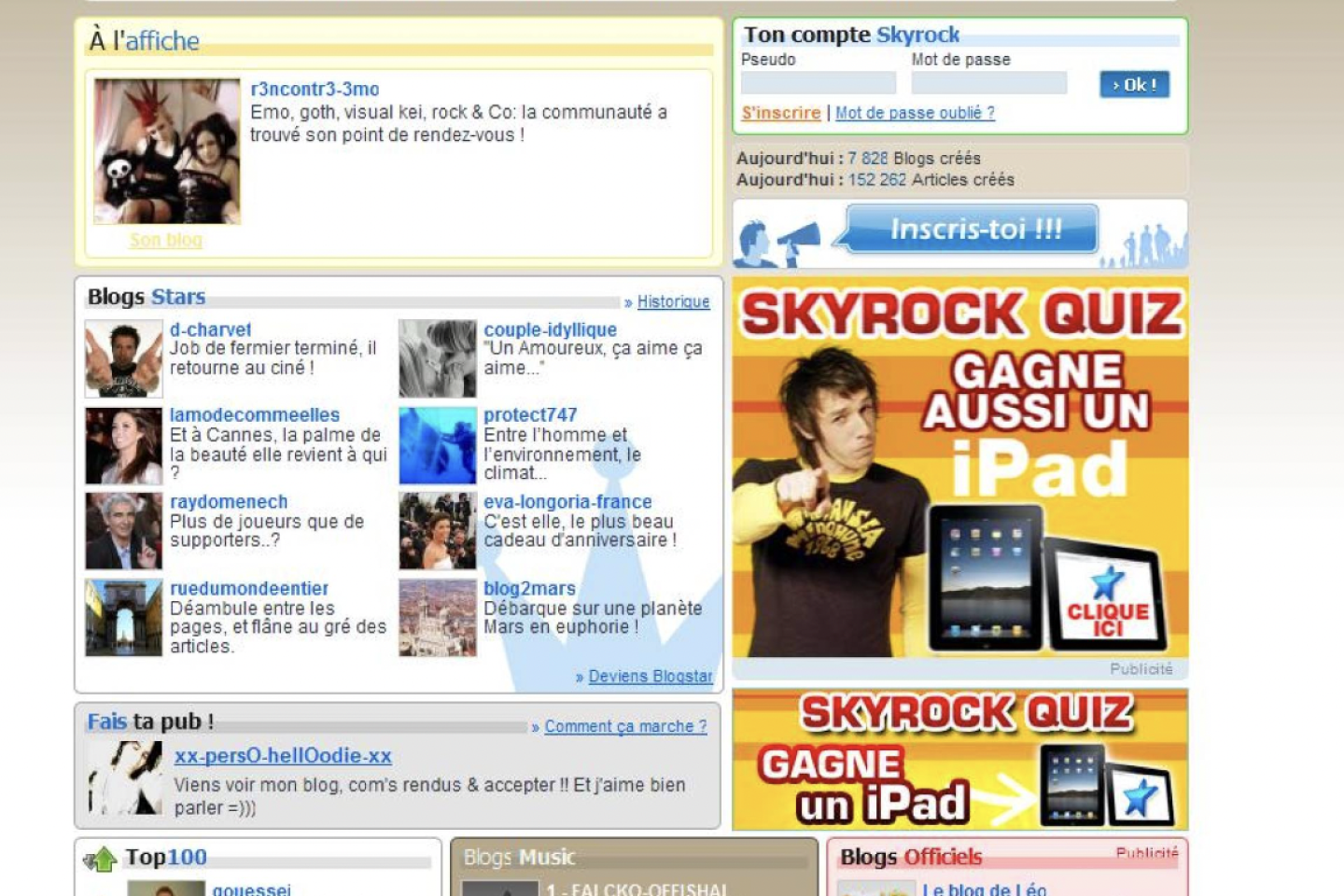Skyblog, la plus grande plate-forme de blogs française dans les années 2000, ferme lundi