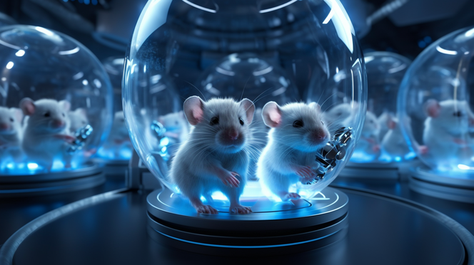 Des scientifiques ont cultivé des embryons de souris dans l'espace