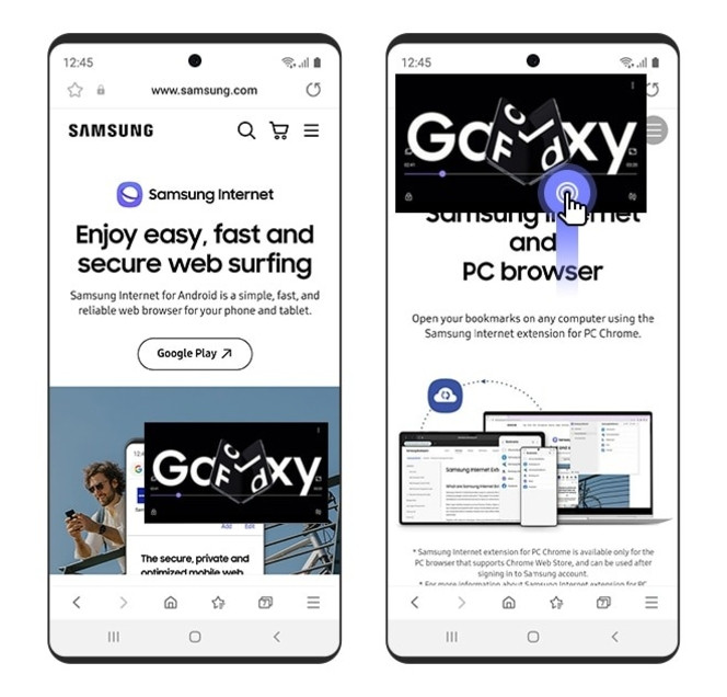 Samsung lance son navigateur Web sur Windows