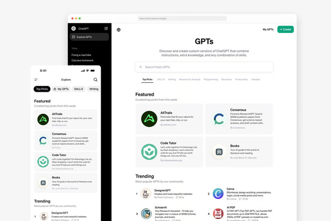 Le GPT Store d'OpenAI est lancé !