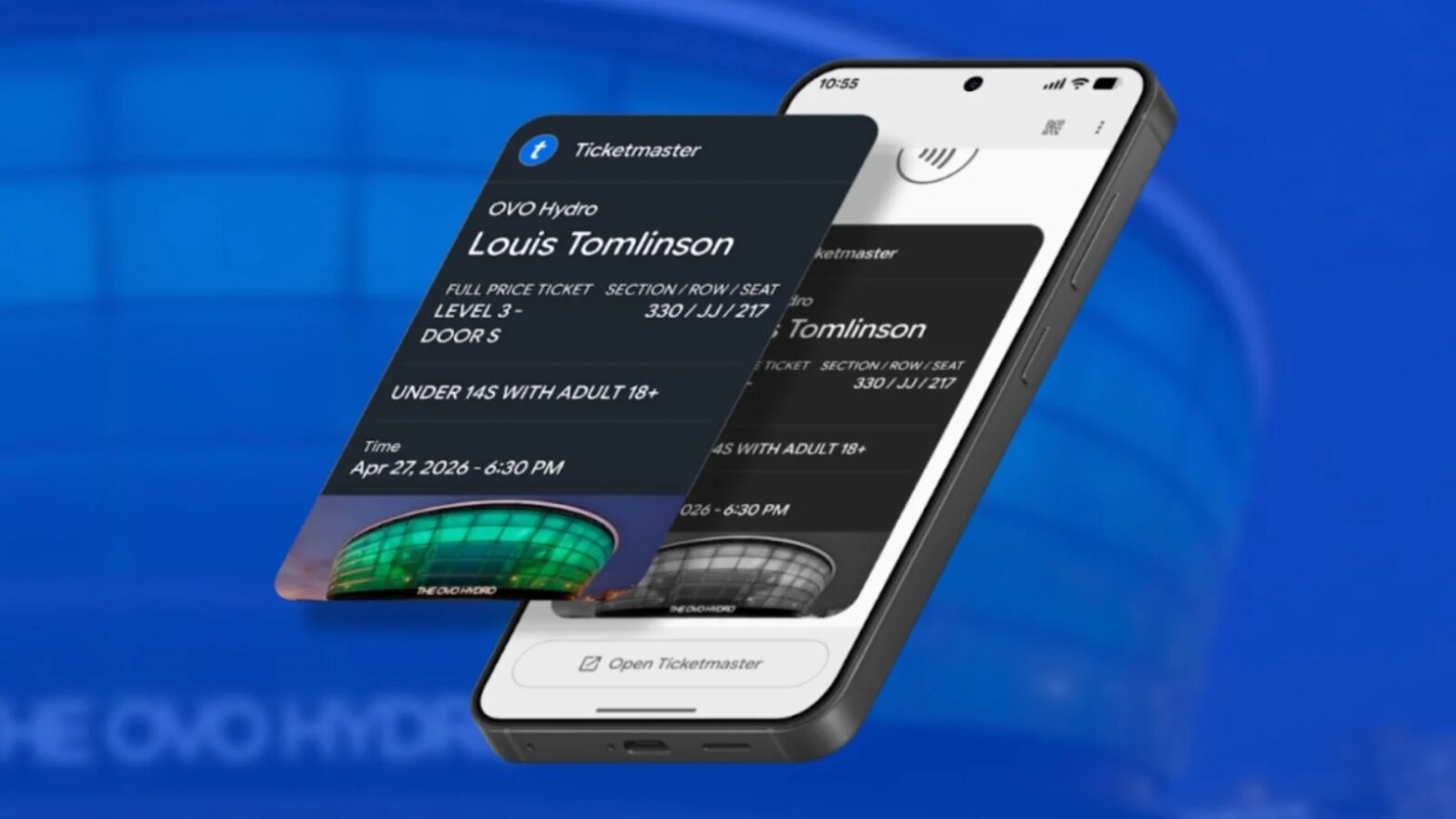 Google Wallet et Ticketmaster présentent des billets d'un nouveau genre