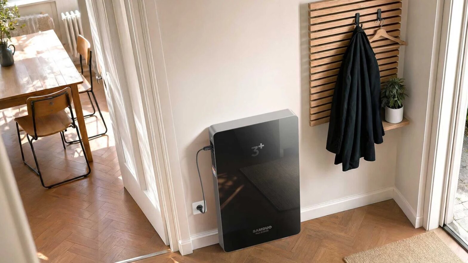 une batterie domestique AC de 11,9 cm d'épaisseur, présentée comme la plus fine au monde