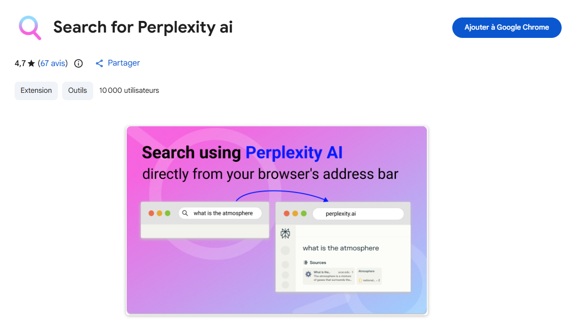 Attention avec cette extension Perplexity pour Chrome !
