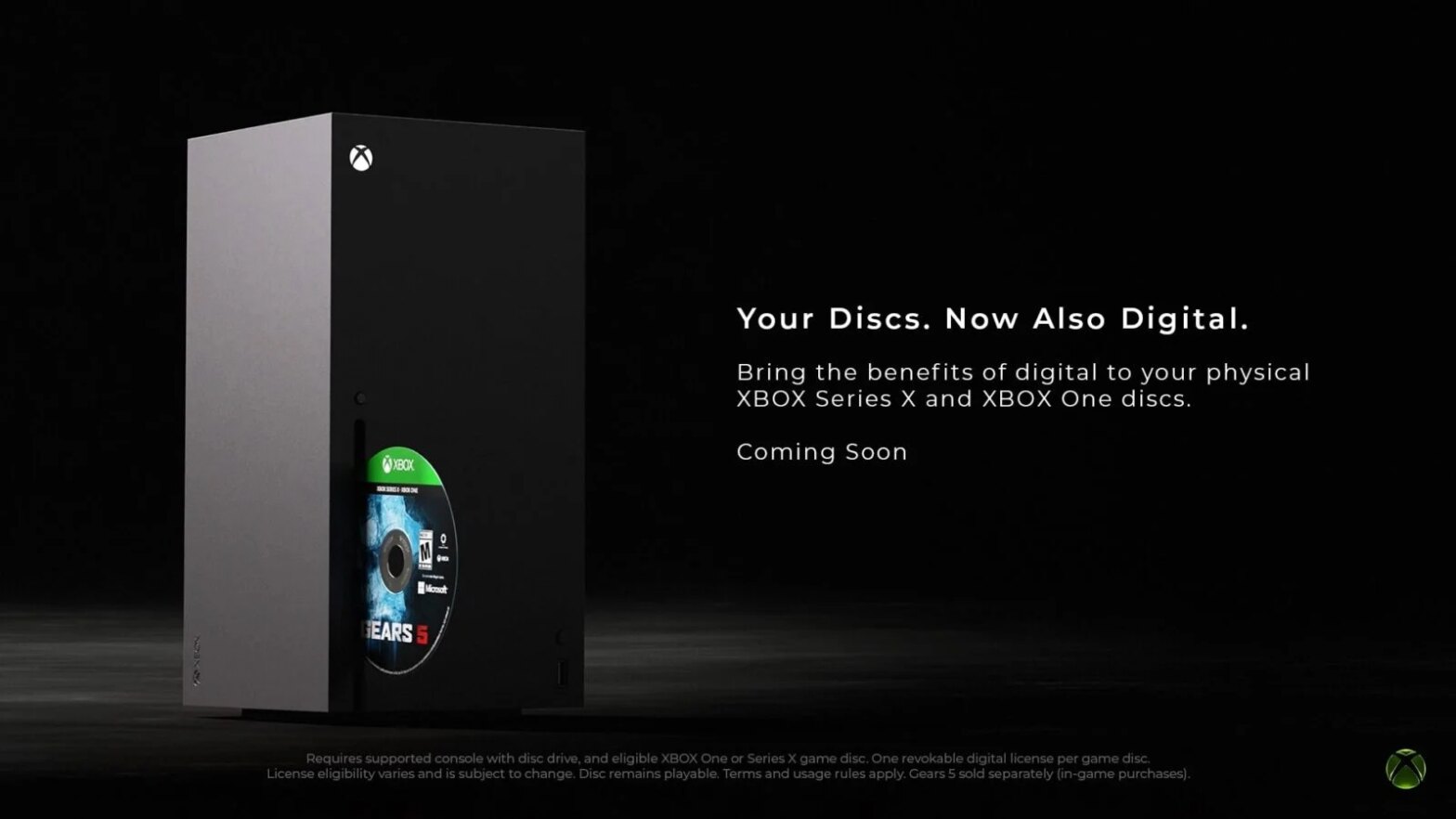 Xbox Disc to digital