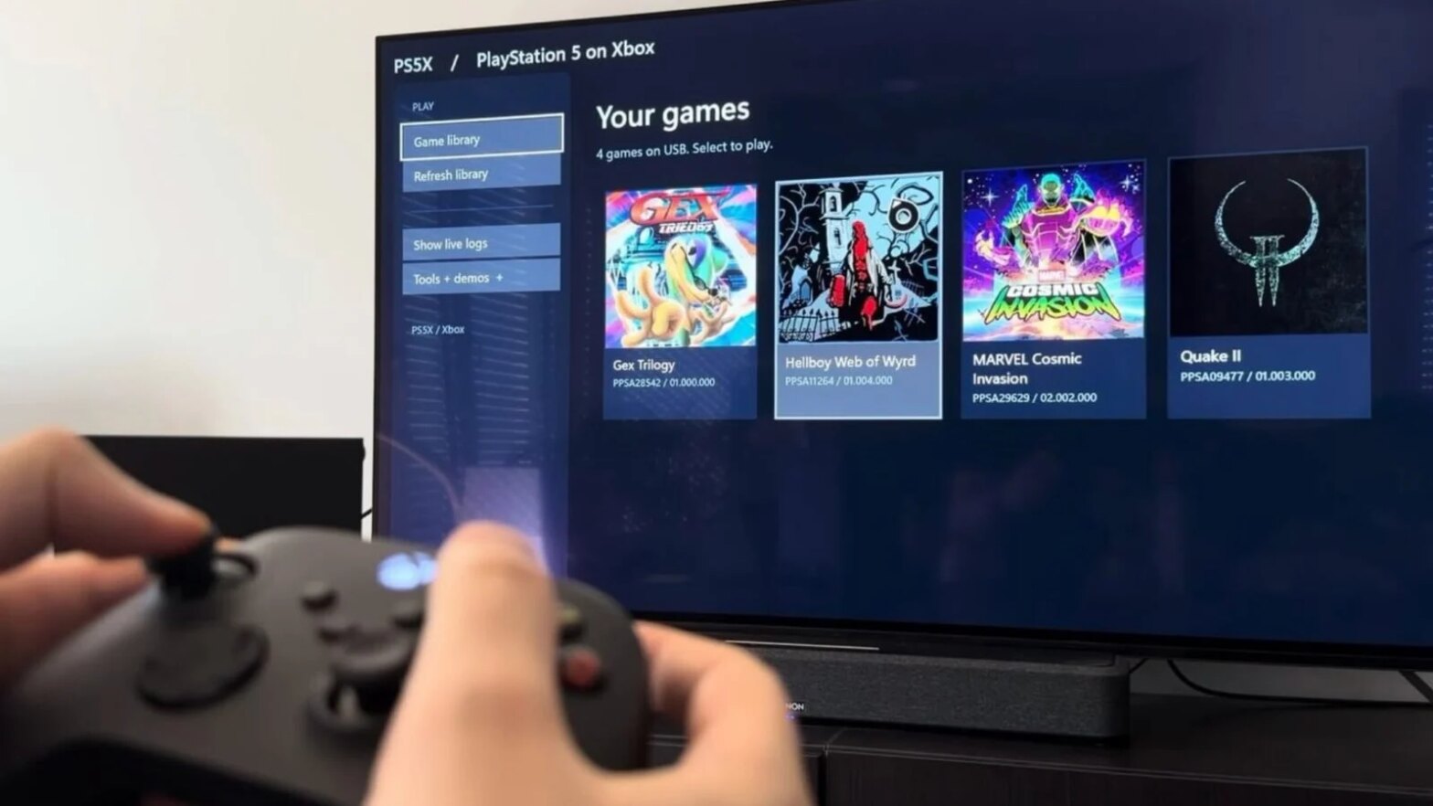 Des jeux PS5 tournent désormais sur Xbox Series X, merci l'émulation