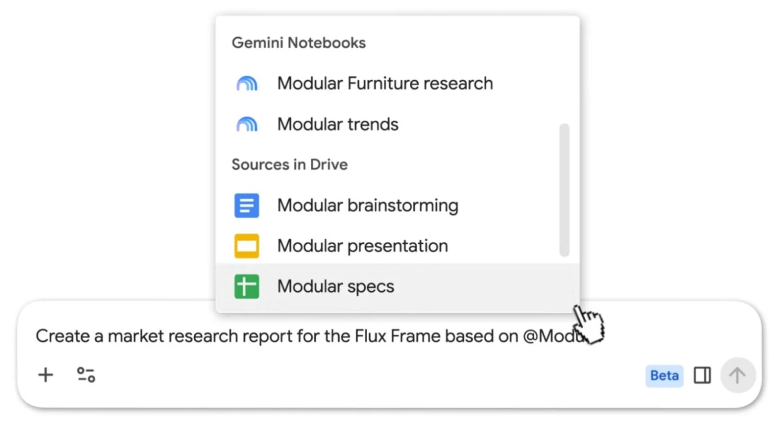 Google Docs peut maintenant se connecter à Gemini Notebook