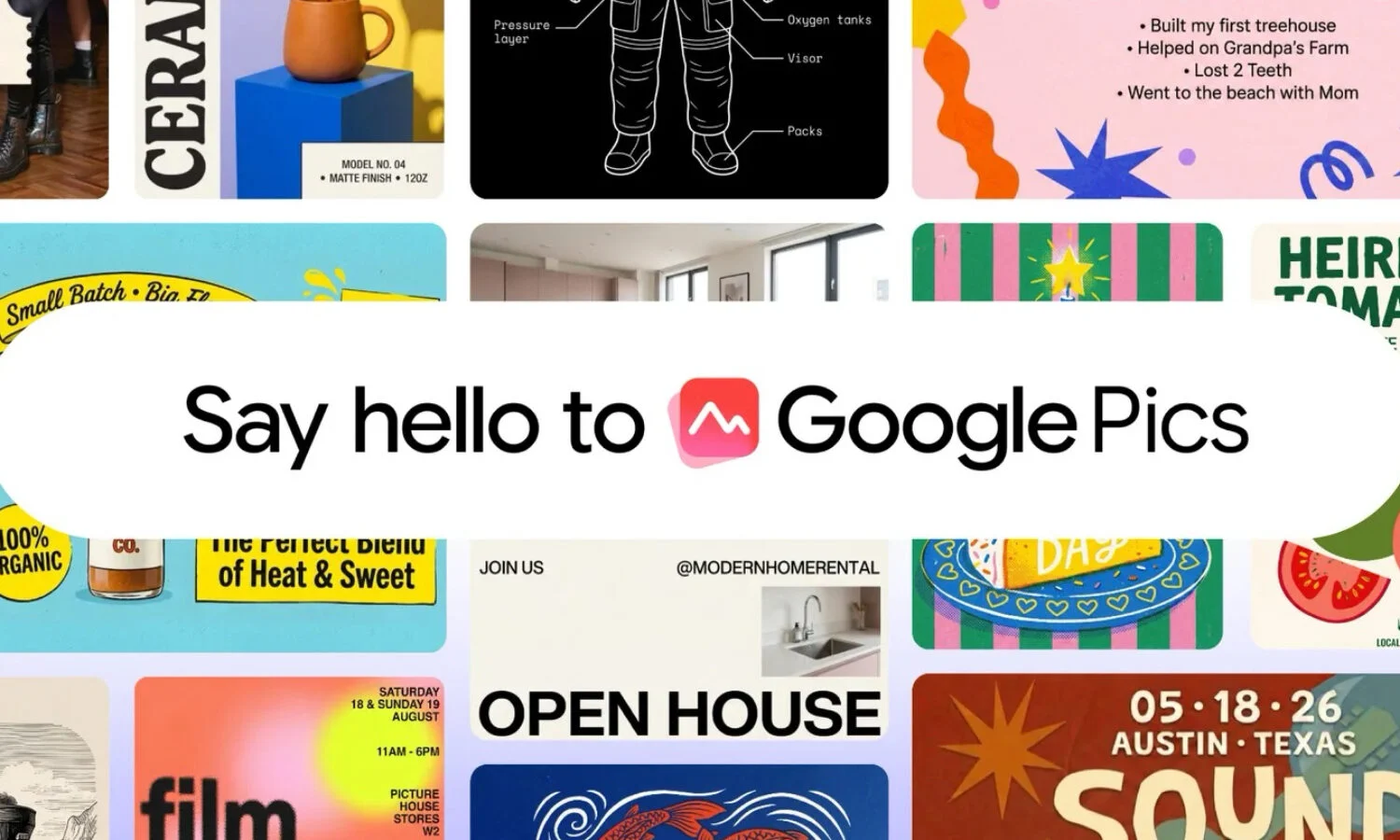 Google lance Google Pics, un nouvel outil IA pour concurrencer Canva
