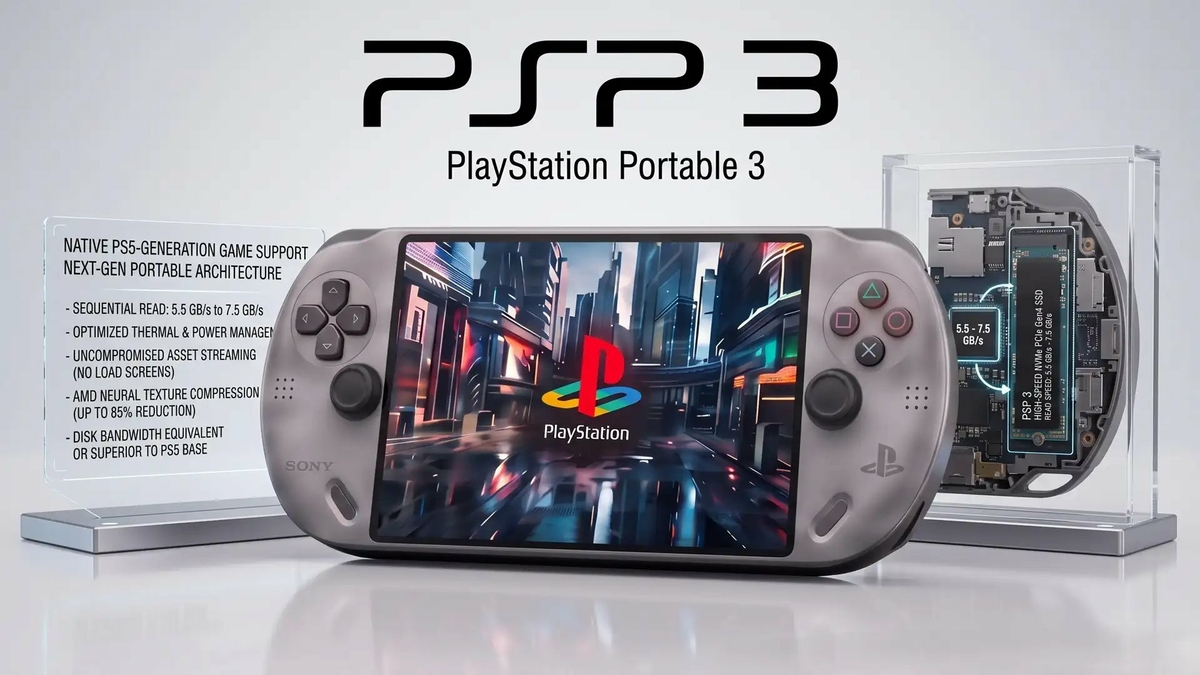 Sony prépare une PSP 3 capable de faire tourner des jeux de salon en natif
