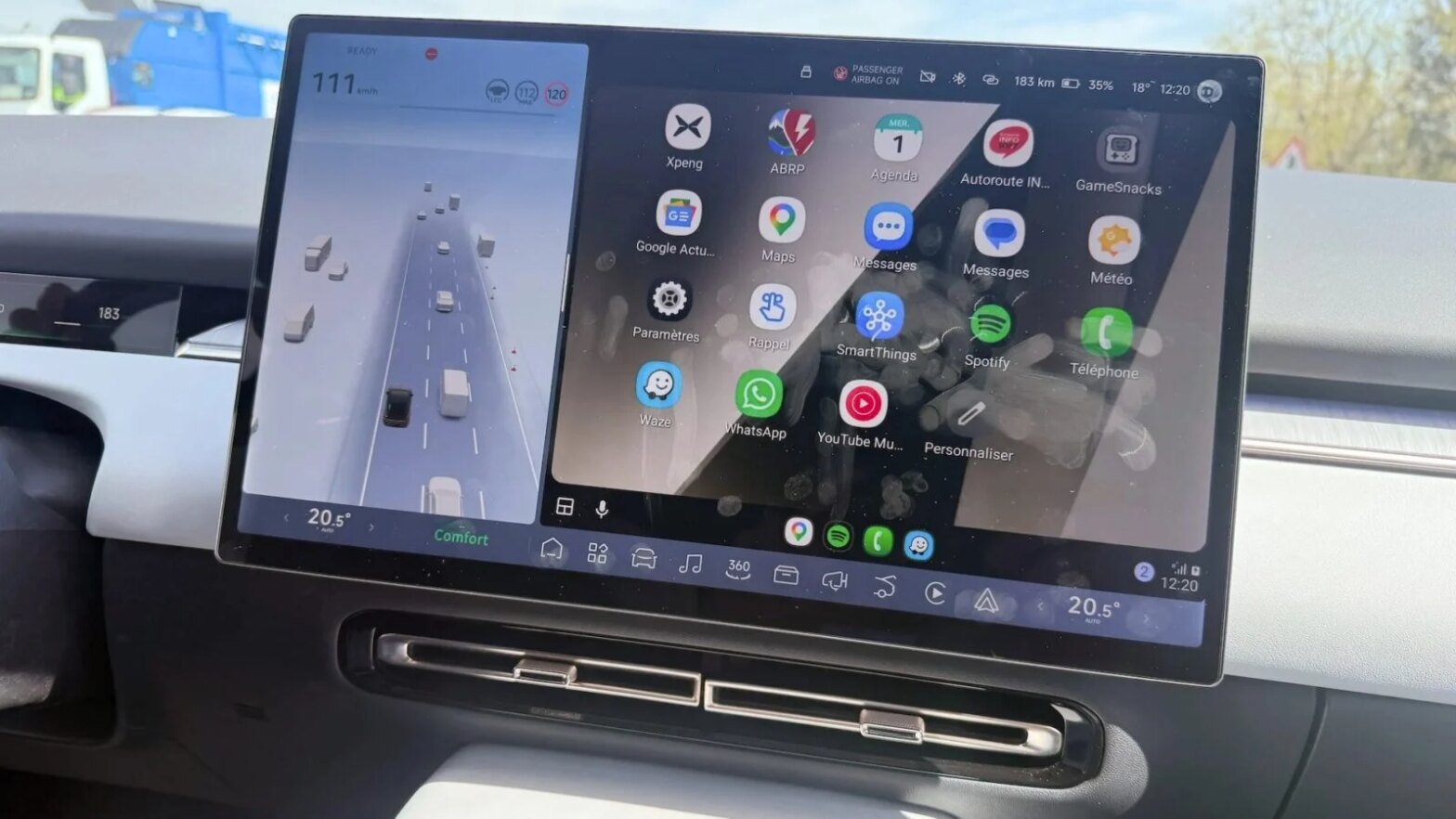 le compteur de vitesse de Google Maps ne s'affiche qu'à une condition