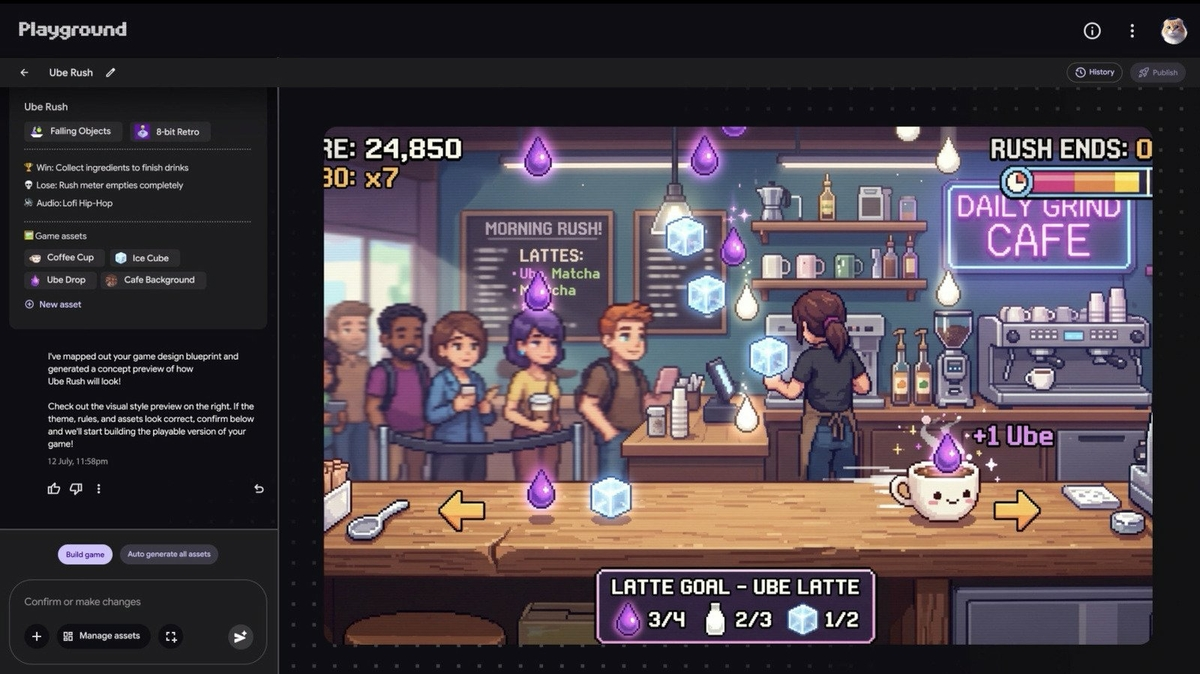 Google lance un outil d'intelligence artificielle pour générer des jeux vidéo sans coder